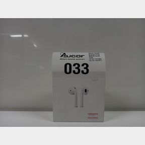 APPLE AIRPODS 2 WITH CHARGING CASE - WHITE