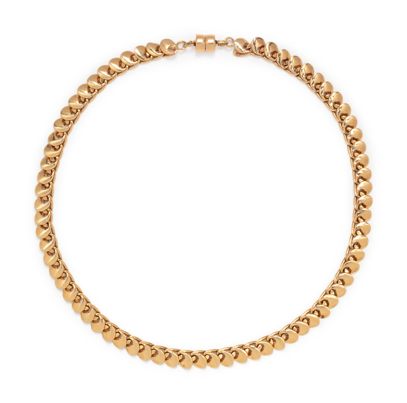 YELLOW GOLD NECKLACE