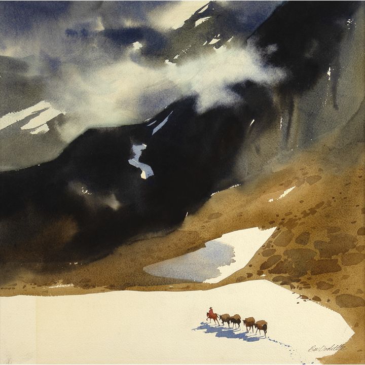 Bev Doolittle (1947- ), Pack on the Move