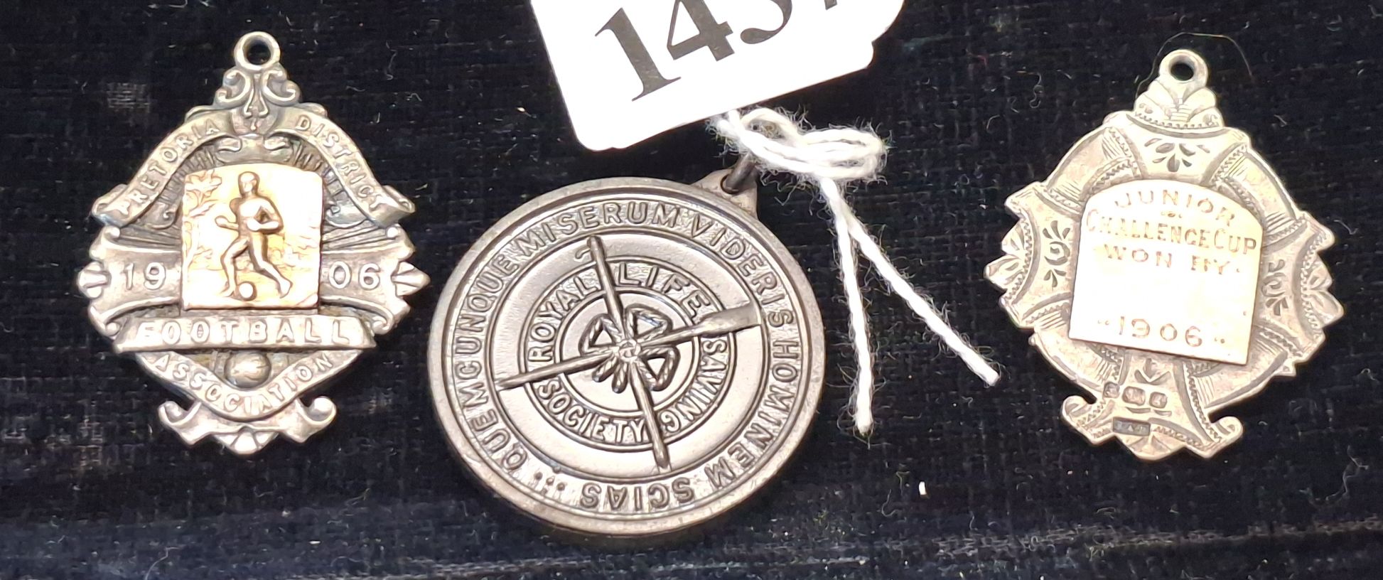 Edwardian Silver Medallions