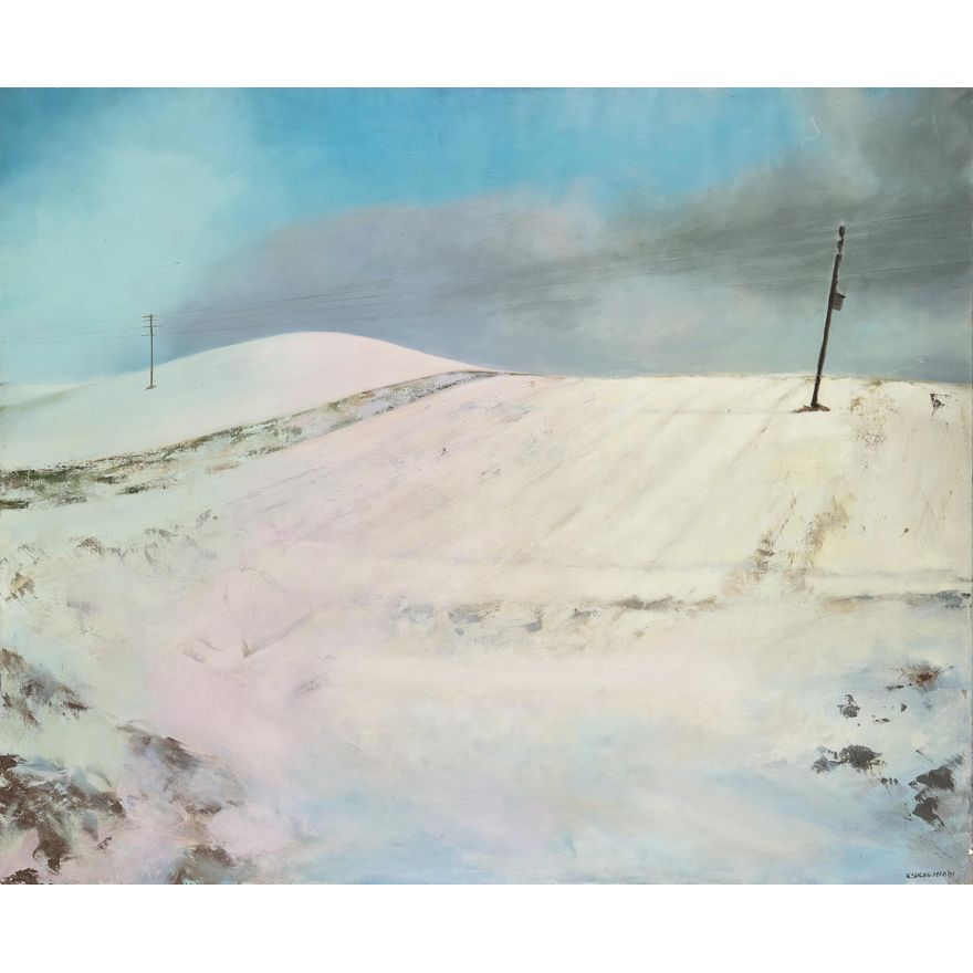 Krystyna Suchwałło | Pejzaż zimowy, 1991 r.