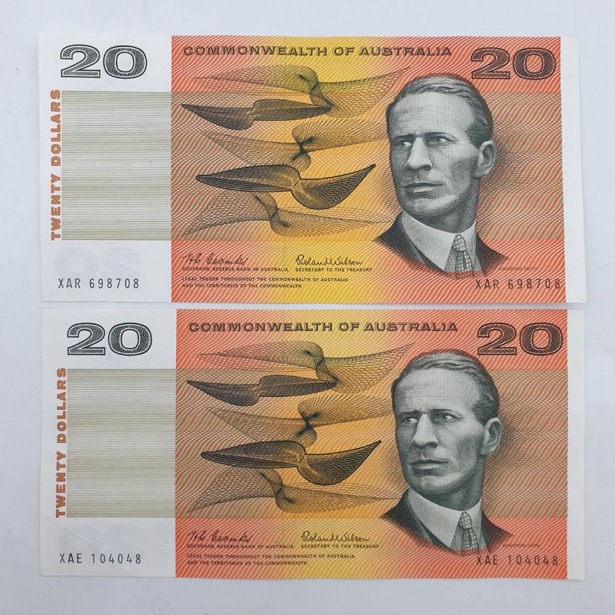 CoA C/W $20 Notes (x2)