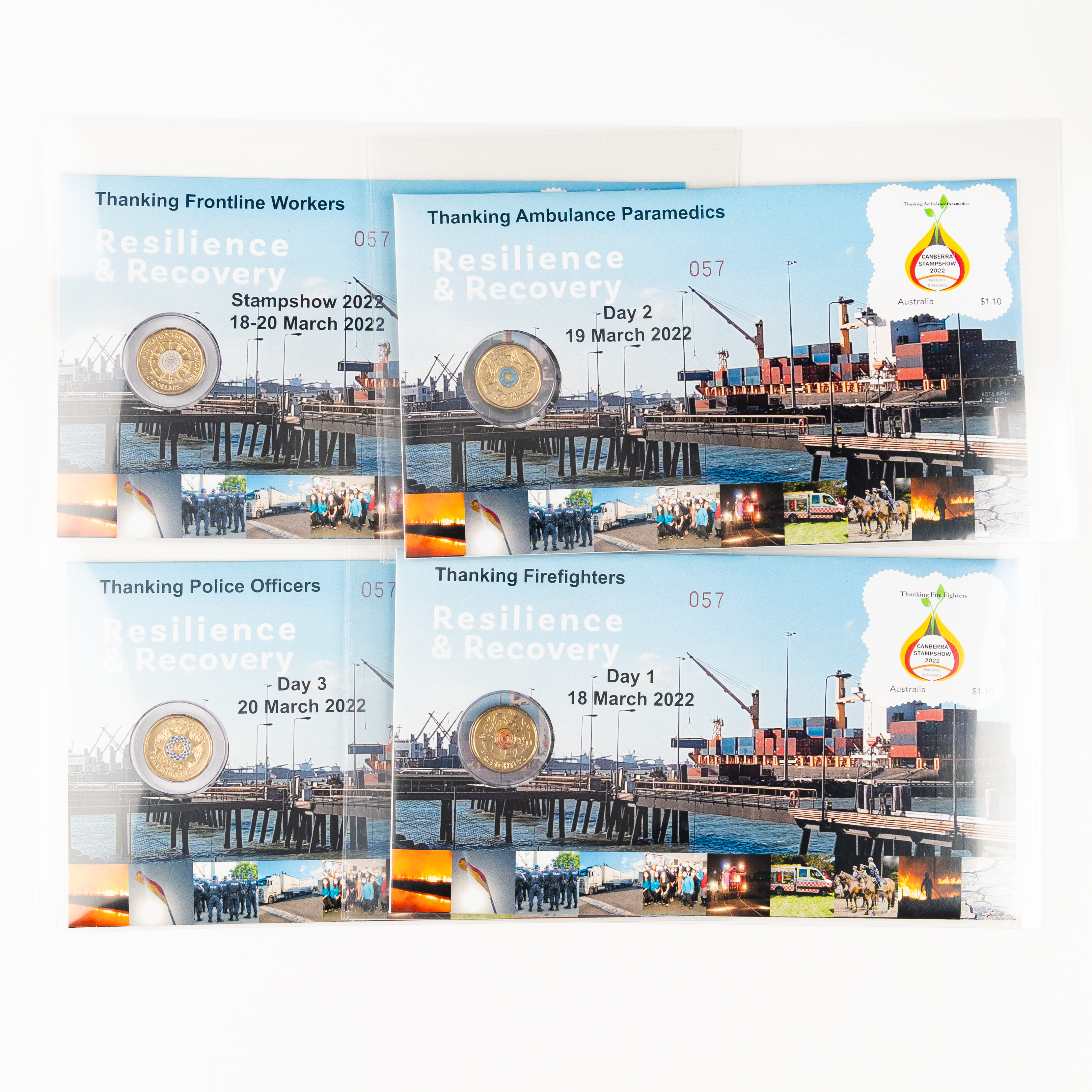 Elizabeth II, Resilience & Recovery - Canberra Stamp Show, Two Dollars, 2022, UNC