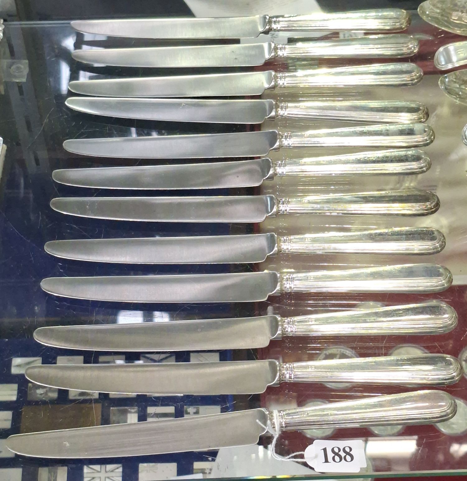 188 · STERLING SILVER KNIVES,