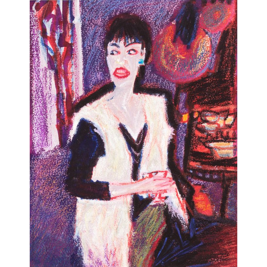 Ruth Cole 'Woman Artist Stance'