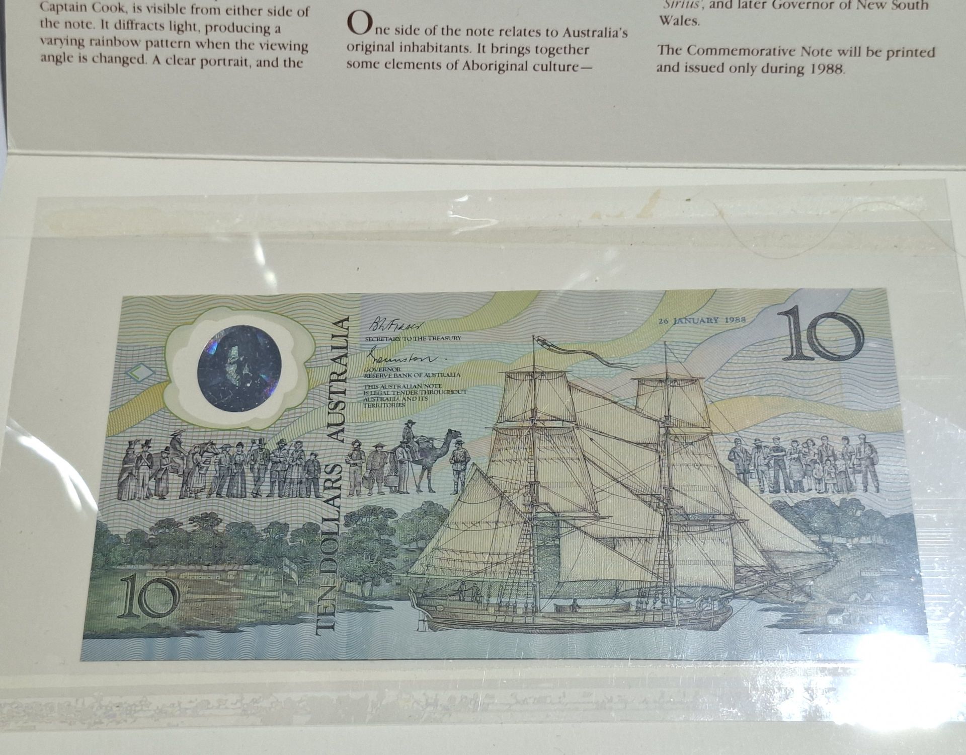Commemorative $10 Polymer Bank Note