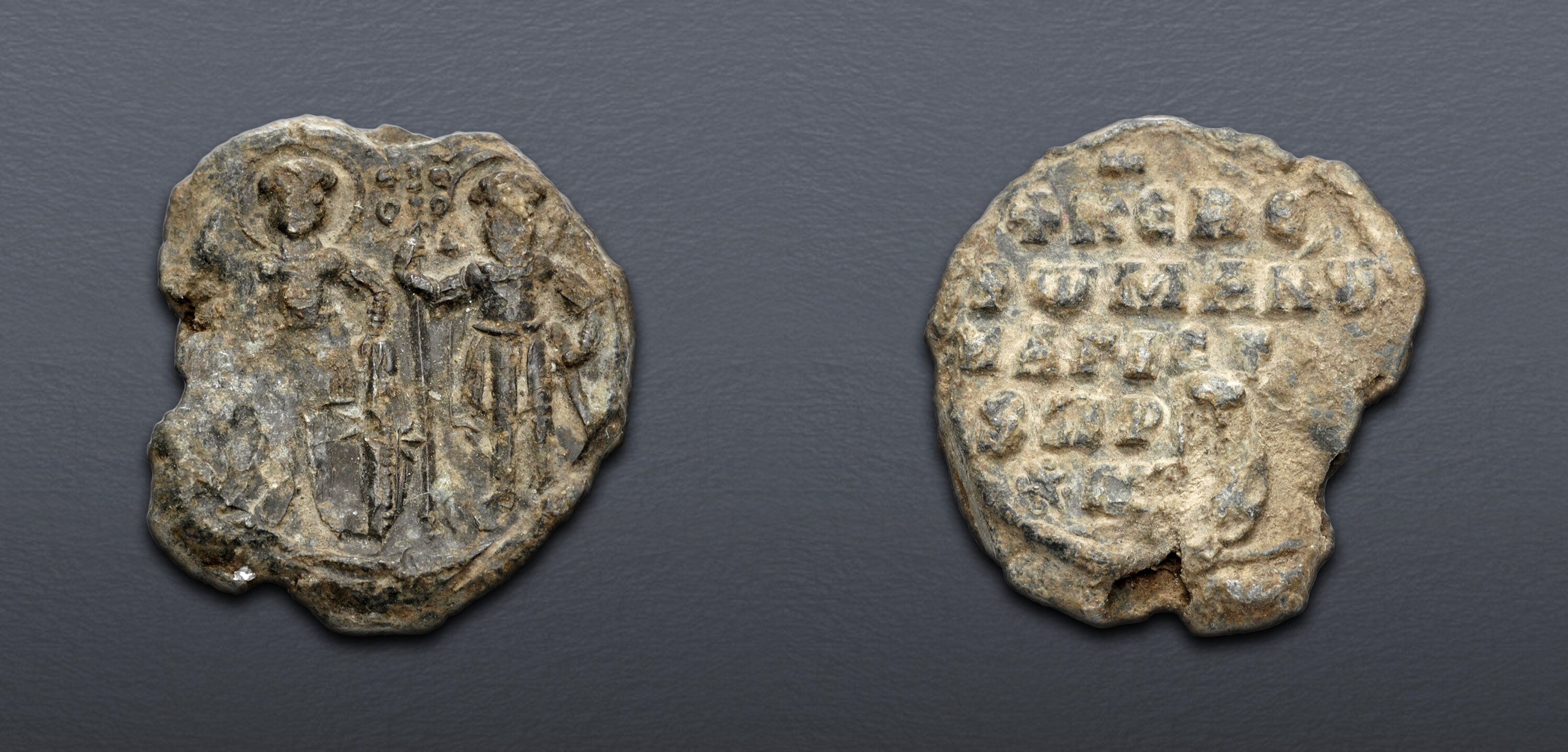 Romanus. Magistros, circa 11th century. PB Seal. VF. | Classical ...