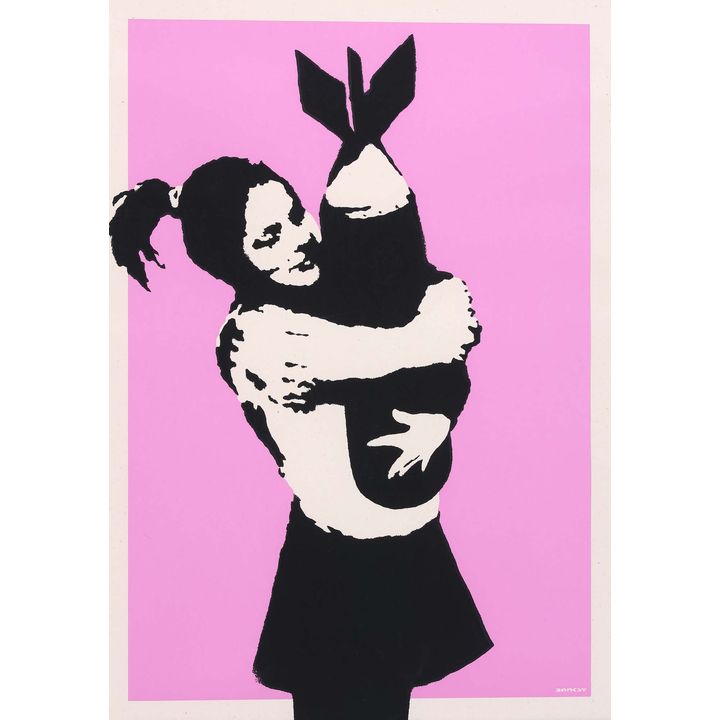 Banksy 'Bomb Hugger'