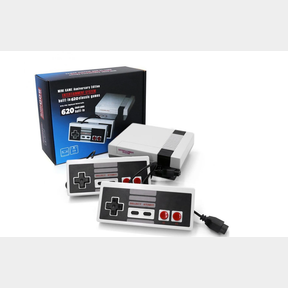 CLASSIC 8-BIT TV GAMING CONSOLE W/ 2 CONTROLLERS 620 CLASSIC GAMES - FROM PAC-MAN TO CONTRA TO SUPER MARIO BATTLESHIPS ANGRY BIRD