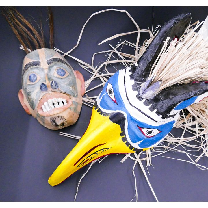 2pc NW Coast Native Style Masks- 11-17''