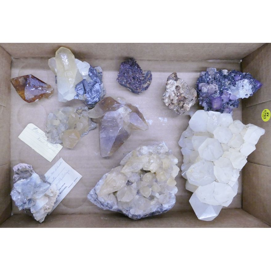 Box Crystal Formation Specimens- largest 6.5''