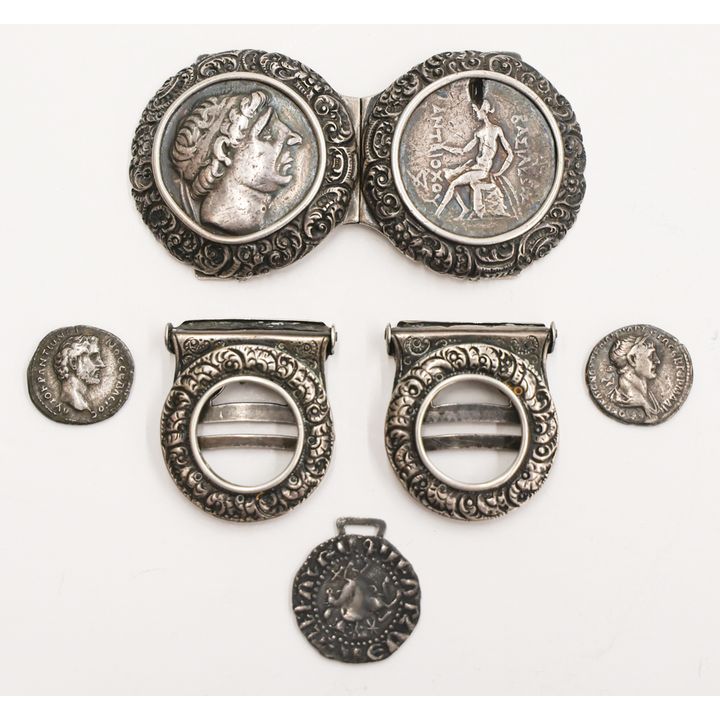 Bailey, Banks & Biddle Ancient Greek Coin Buckles