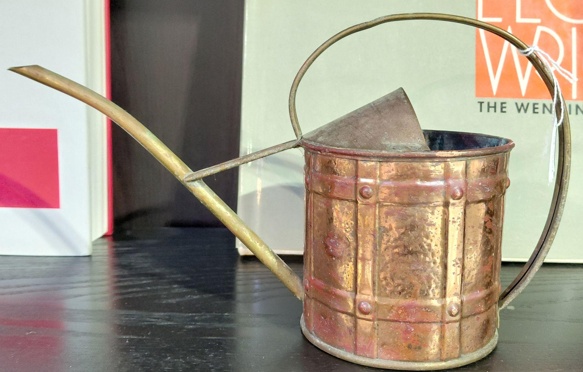 Antique Copper And Brass Watering Can