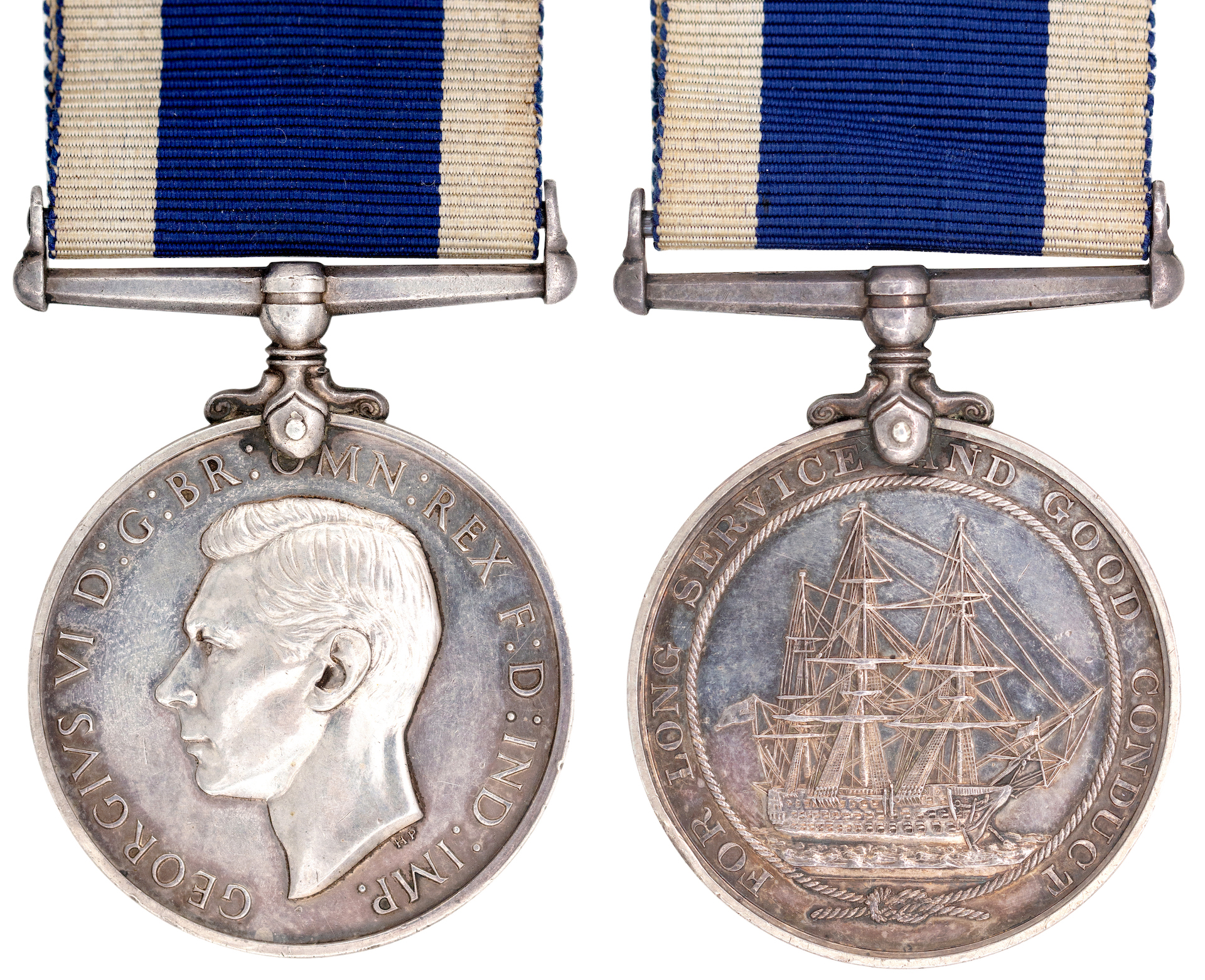 489 · Great Britain, Milag POW, Long Service & Good Conduct Medal, 1939 - 1945, EF