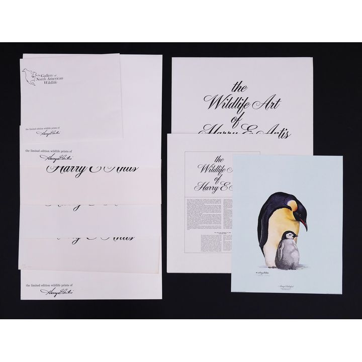 7pc Harry E. Antis Wildlife S/N Lithographs. Published by Gallery of North American Wildlife.
