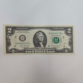 2017-A $2 Federal Reserve Note New York New York