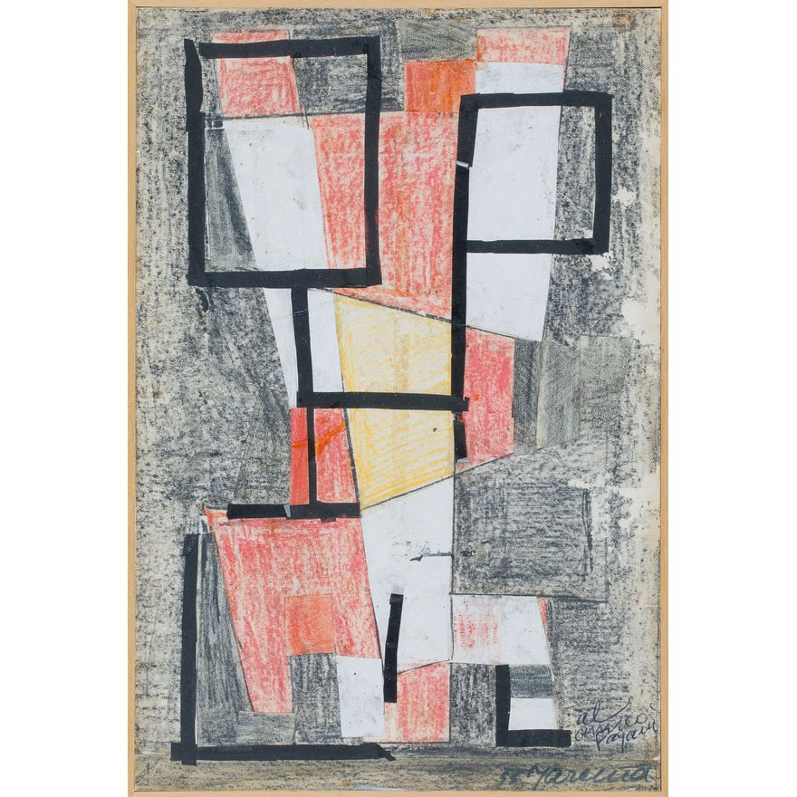 Józef Jarema | Kompozycja, 1953