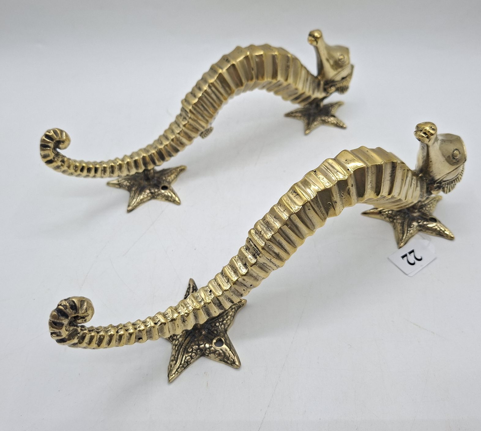 22 · SEAHORSE DOOR HANDLES