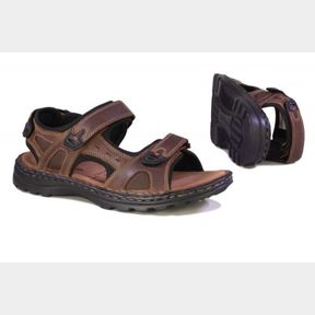 Hush Puppies Big Guy Chestnut Men s Backstrap Sandal Brown UK 11 |
