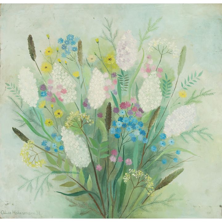 Alicja Hohermann | Bukiet bzów białych, 1938 r.