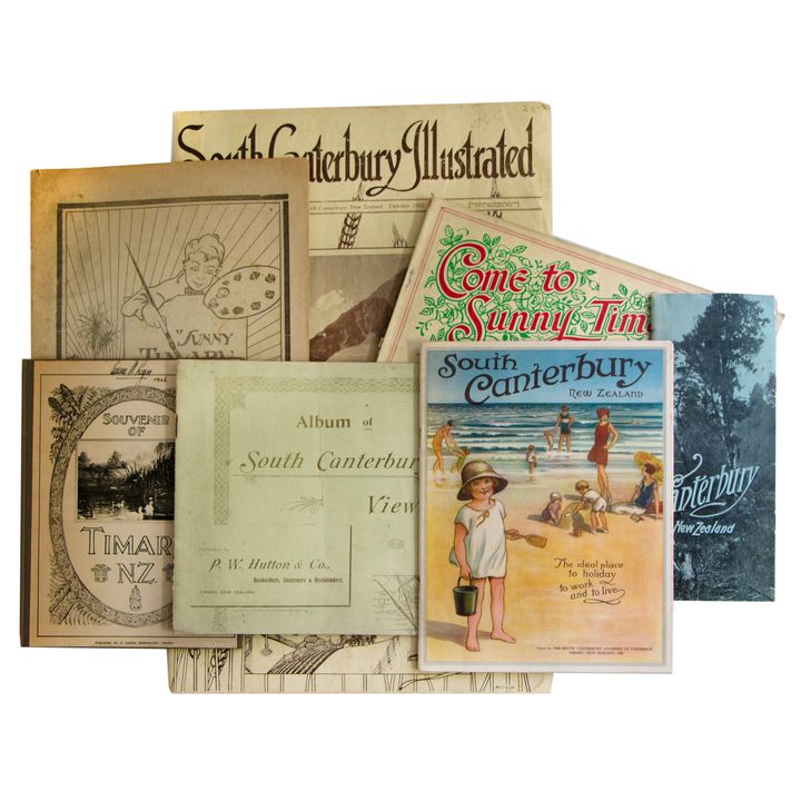 SOUVENIRS & TOURISM BROCHURES, Timaru & South Canterbury.