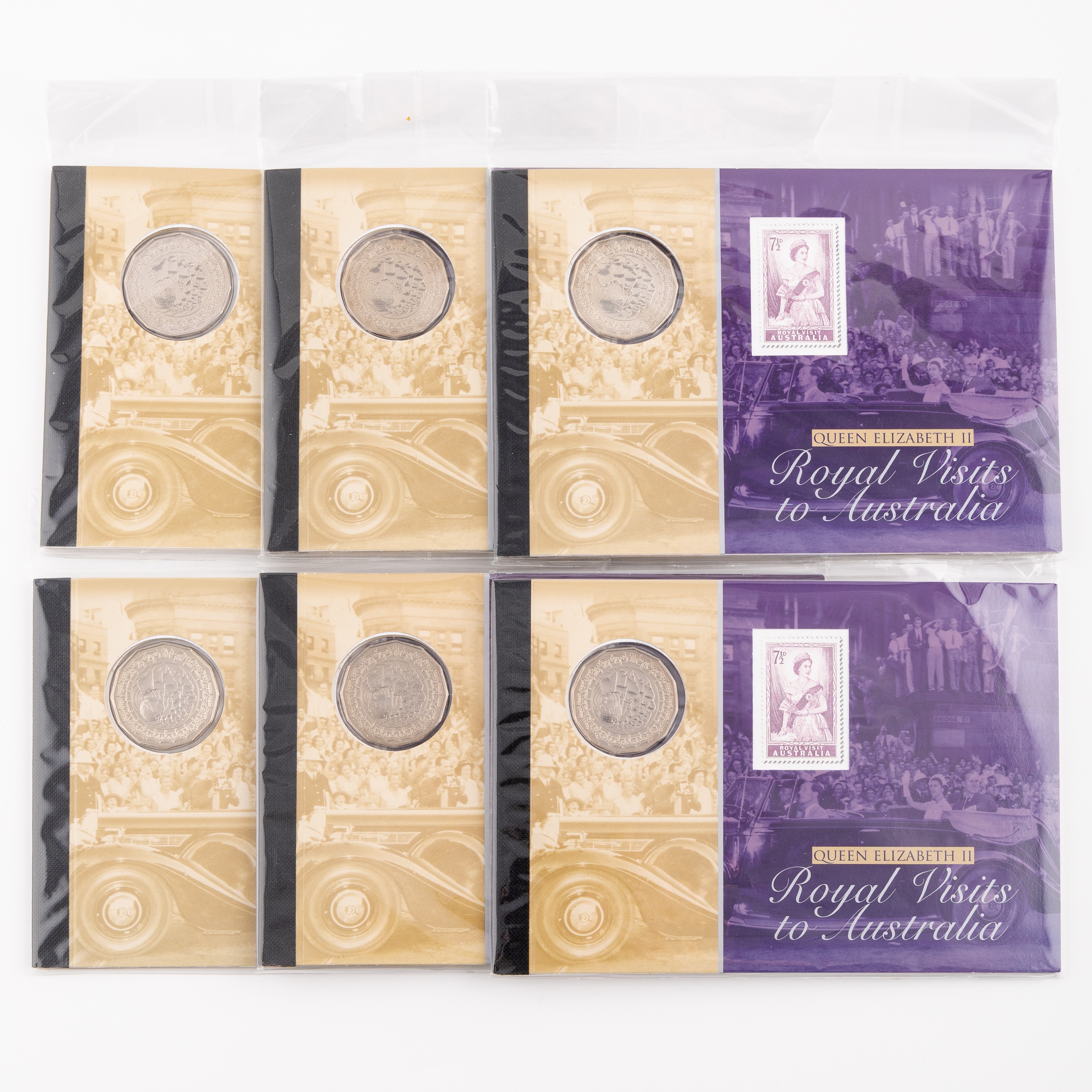 21 · Elizabeth II, RAM - QEII Royal Visits to Australia, Fifty Cents, 2006,  UNC