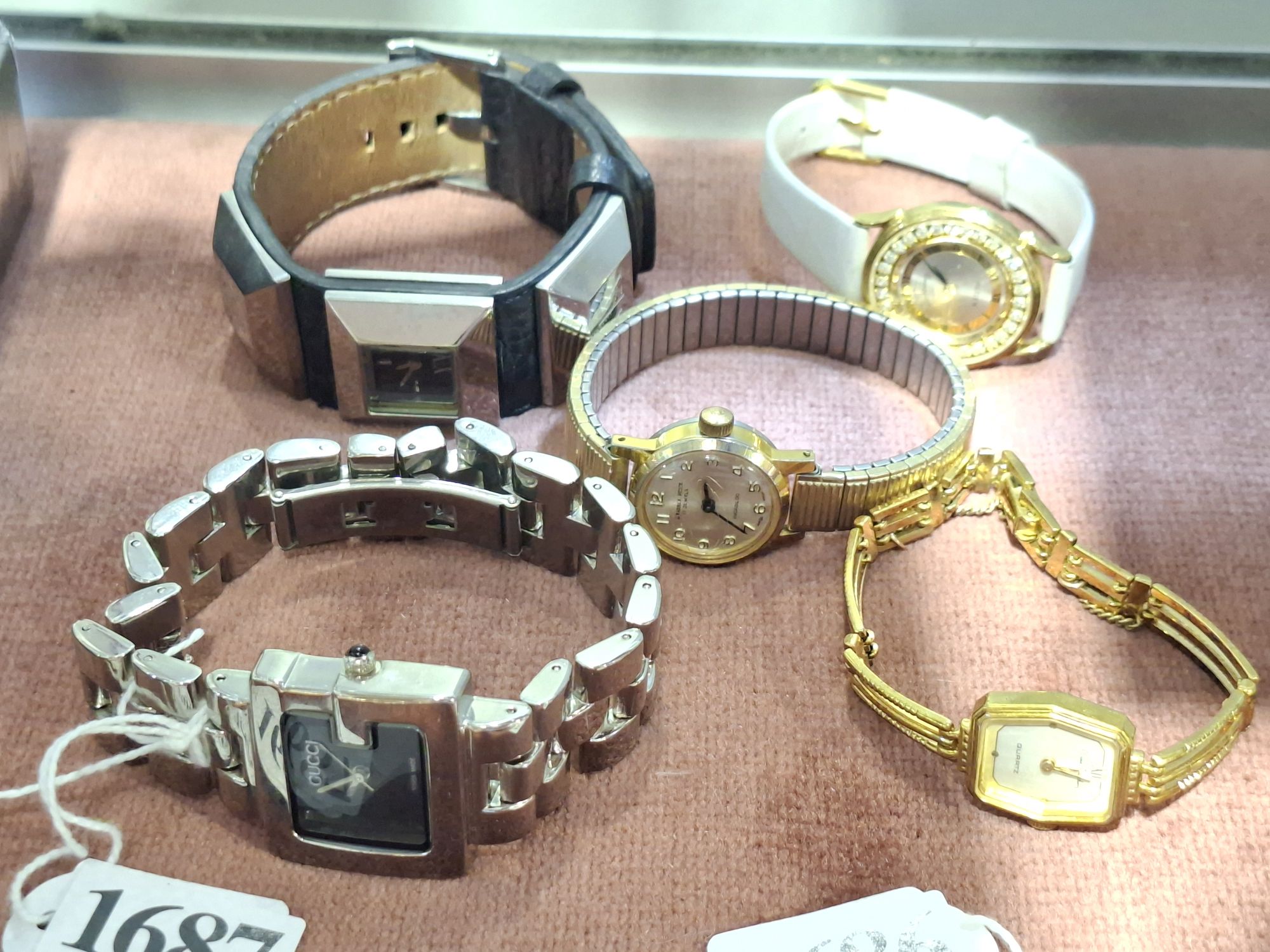Four Ladies Fashion Wrist Watches