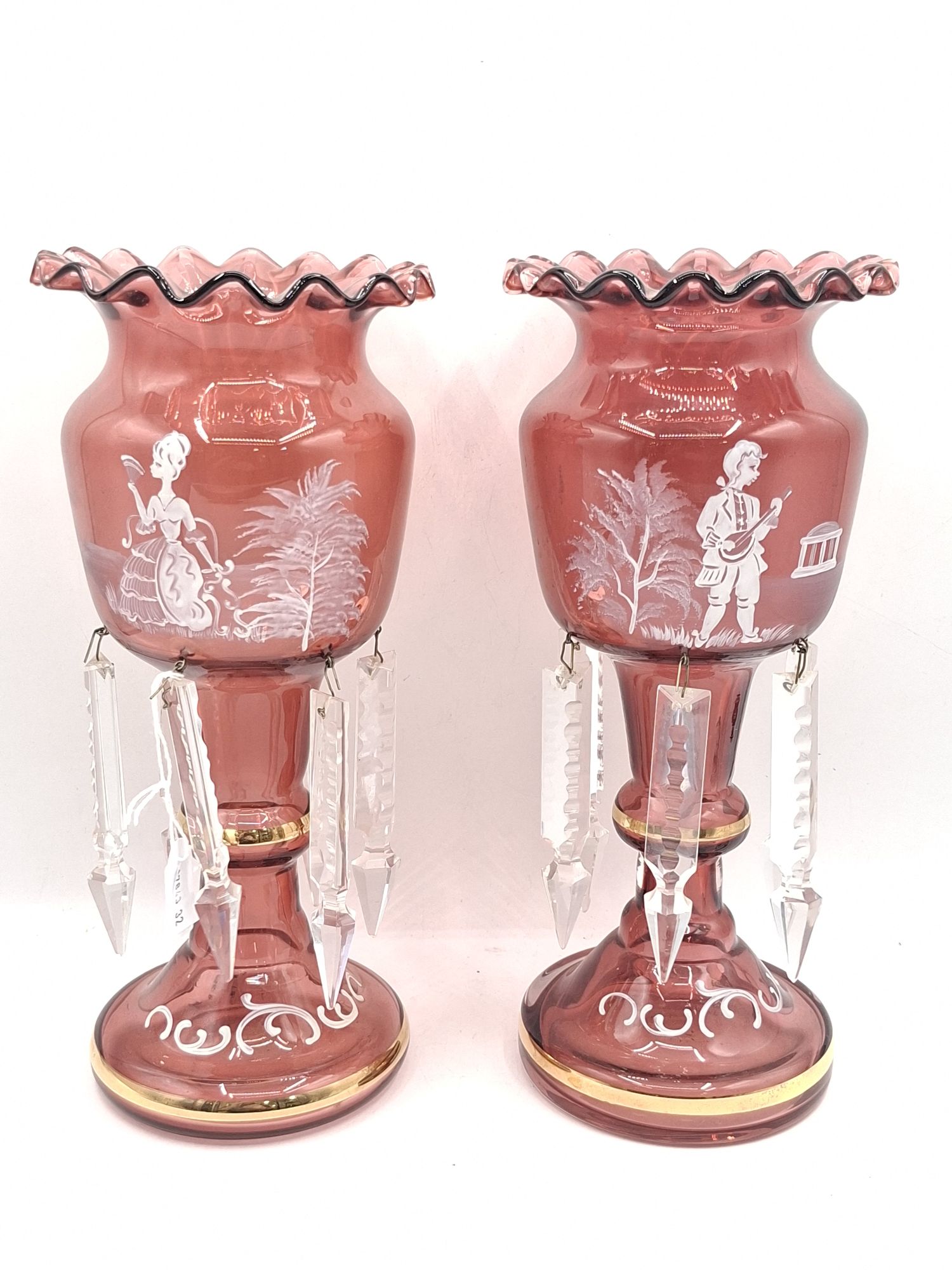 Classic Lustre Vases