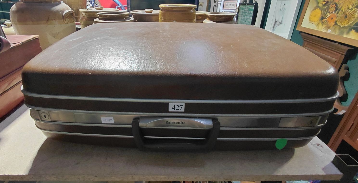 427 · SAMSONITE SUITCASE