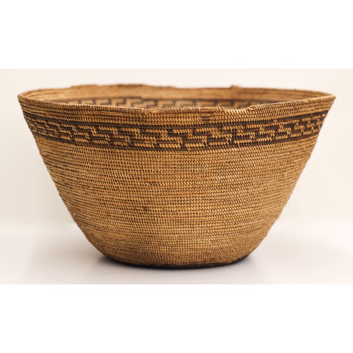 Old Chumash Large Indian Basket