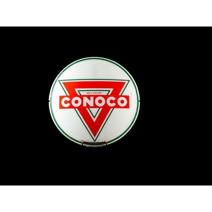 13.5 Conoco Gasoline Glass Globe Lens