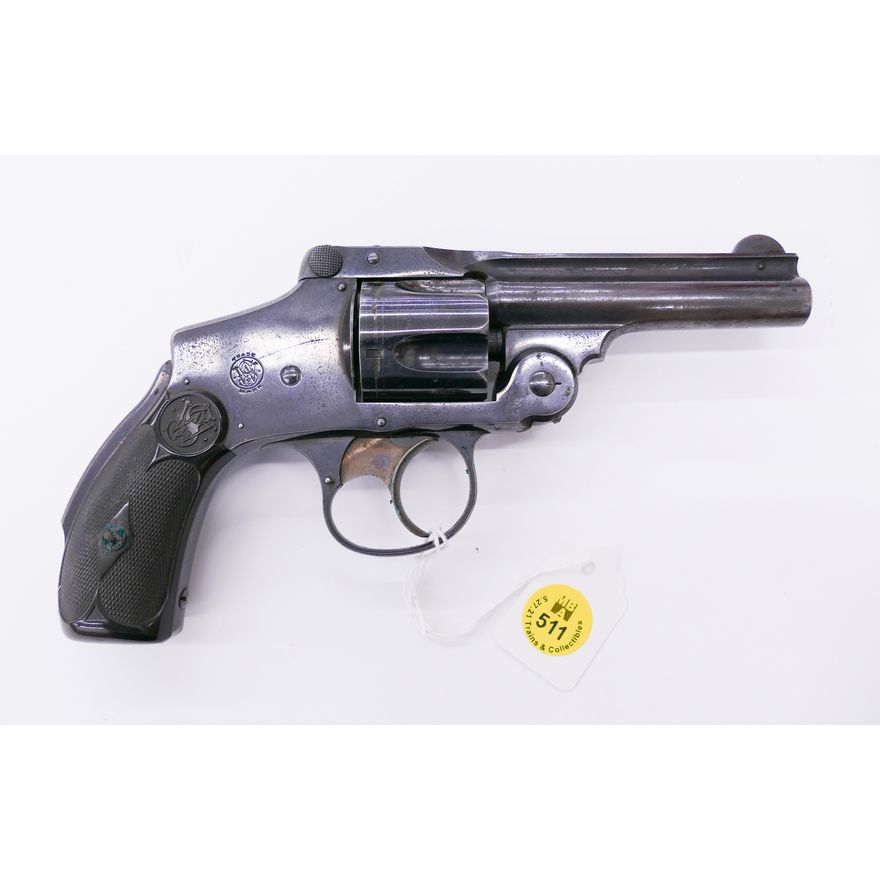 Antique Smith & Wesson 38 Caliber Breaktop Revolver, Serial #131422.