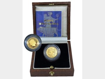 2001 QUEEN ELIZABETH BRITANNIA PROOF GOLD £10 COIN