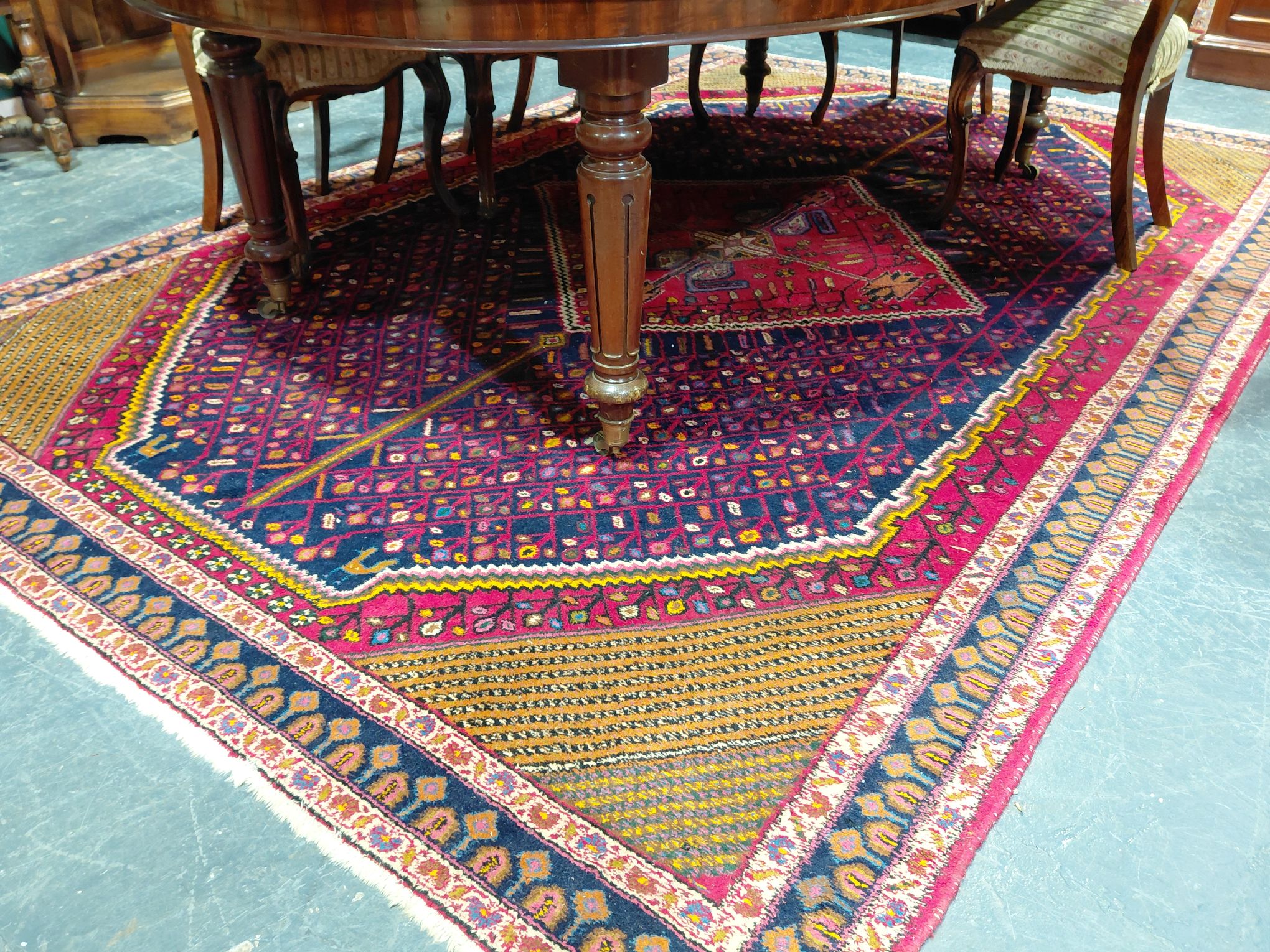Persian Shahrbabak-Afshar Rug