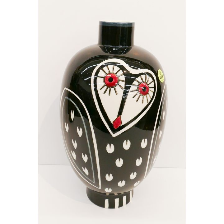 West Elm Modern Owl Vase- 12''