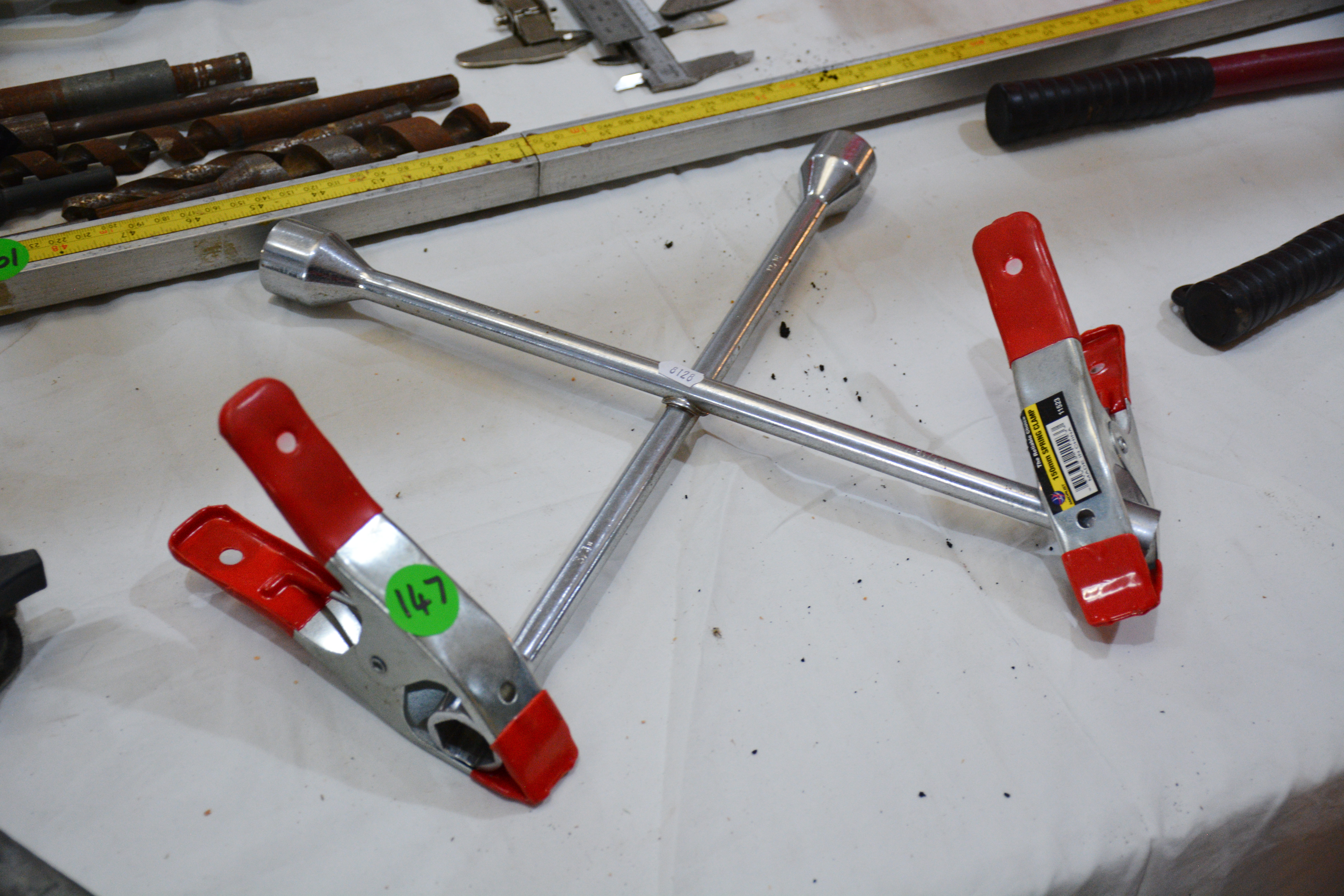 Spring Clamps etc — sold at auction in New Zealand for $10