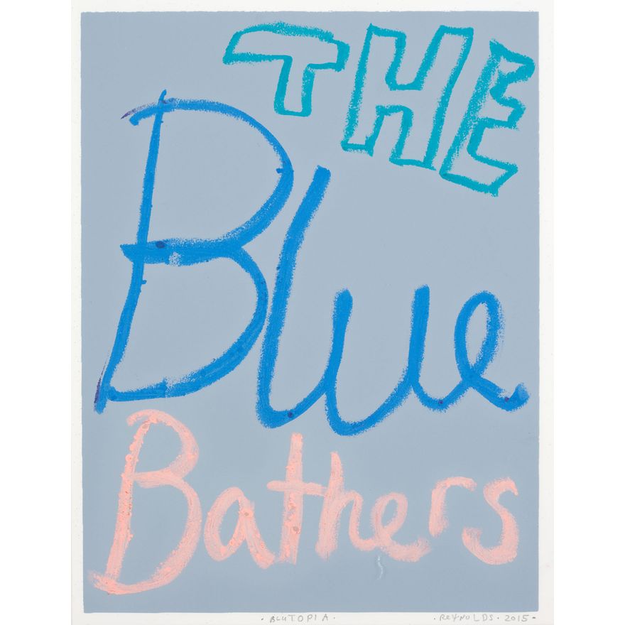 John Reynolds 'The Blue Bathers from the Blutopia series'