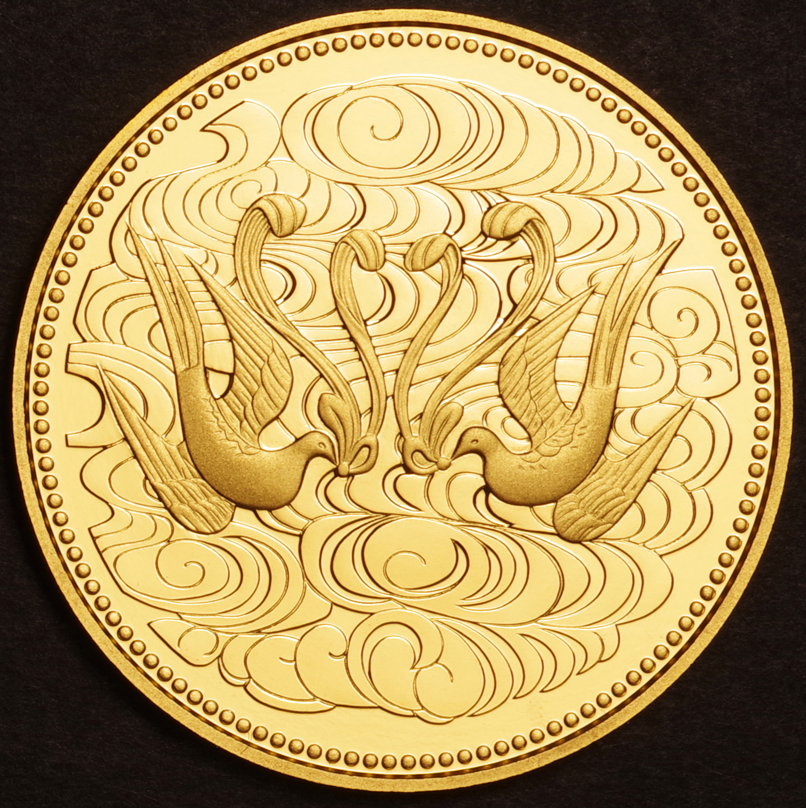 東京国際コンベンション記念 　龍と桜花鍔 純銀 Yahoo!オークション - 東京国際コインコンベンション記念 龍と桜花鍔