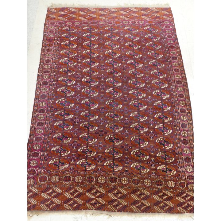Semi Antique Turkomen Tekke Oriental Rug