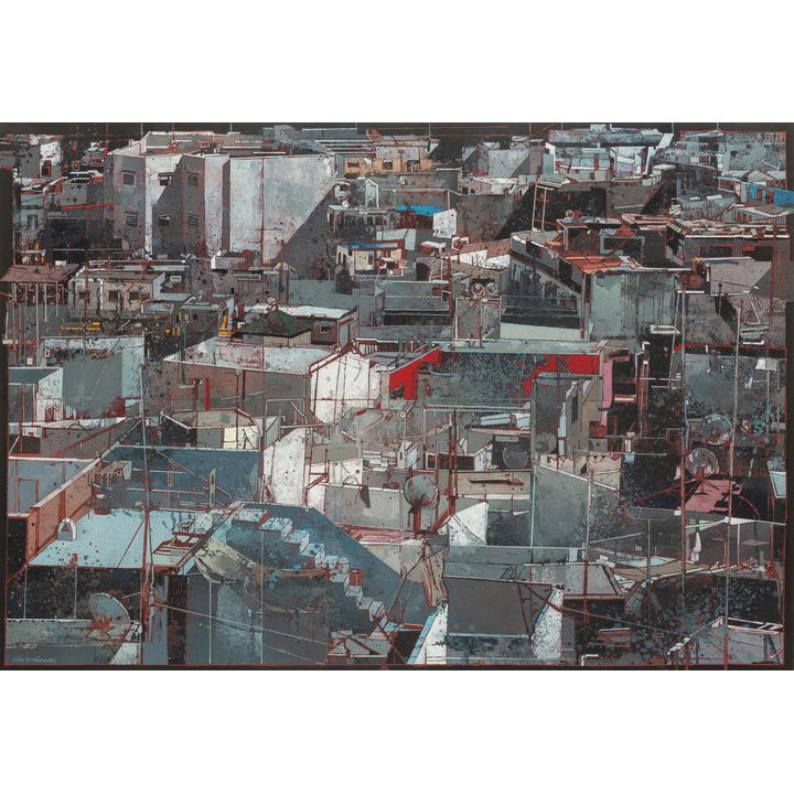 Artur Przebindowski | Wnętrze miasta No. 6, 2014