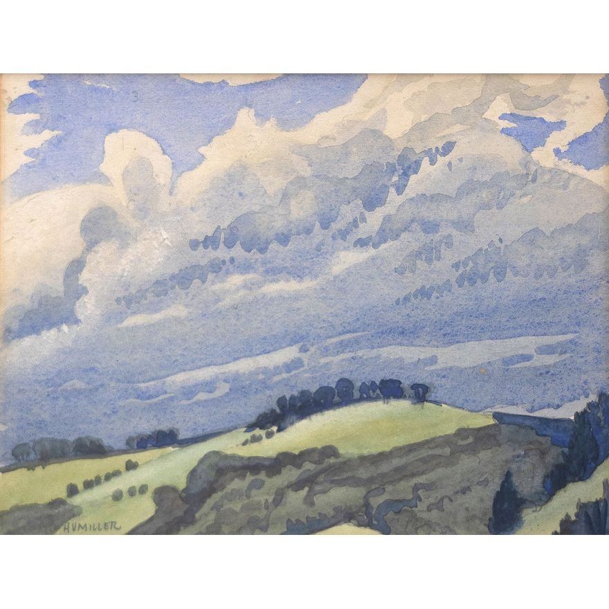 Harry Vye Miller 'Untitled - South Island Landscape'