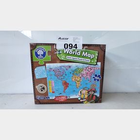 ORCHARD TOYS WORLD MAP JIGSAW PUZZLE AND POSTER -