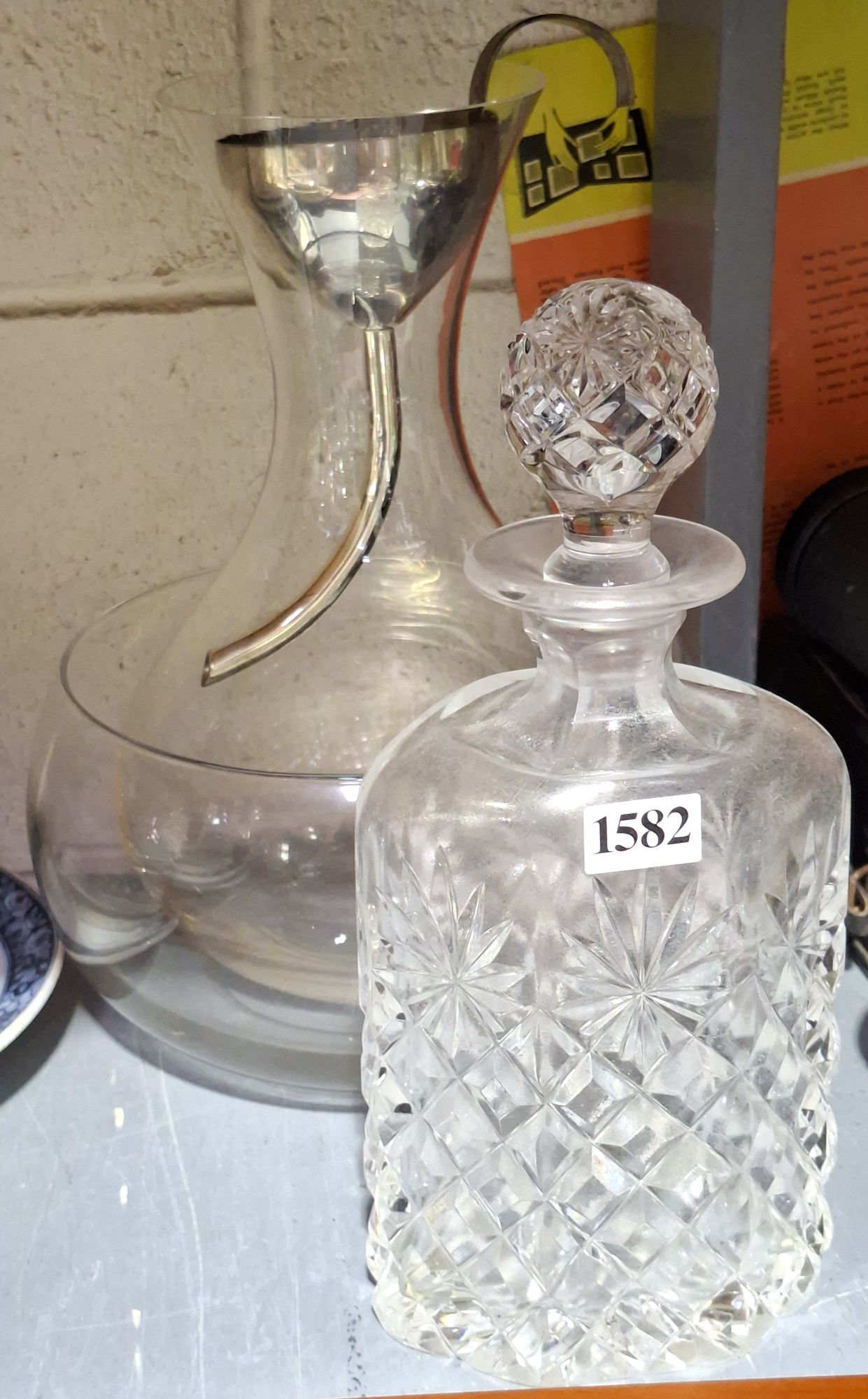 Decanter, Sugar Shaker Etc