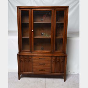 Mid Century Modern MCM Kent Coffee Perspecta China Cabinet
