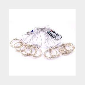 Litehouse USB Warm White Copper Curtain Fairy String Light - 3 x 3m-50588/605 B3(S3)