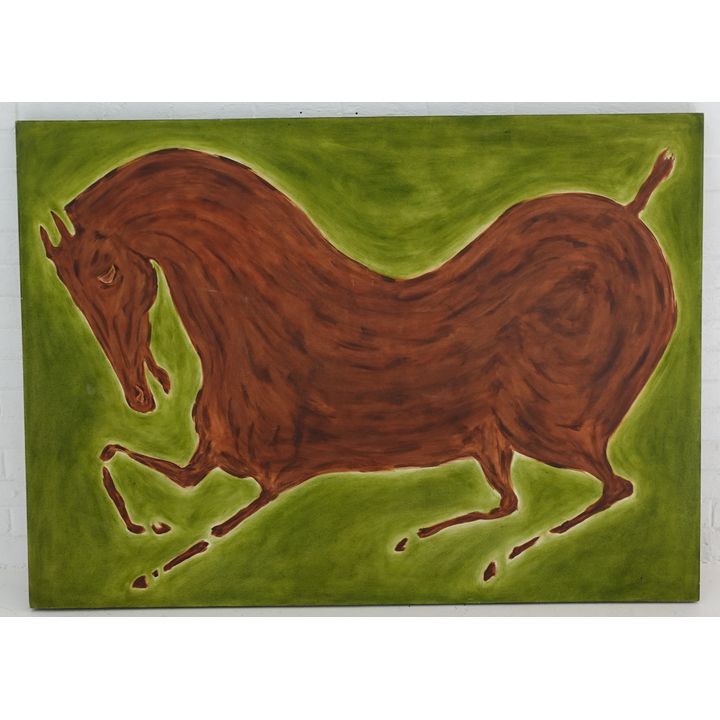 LARGE OIL ON CANVAS
