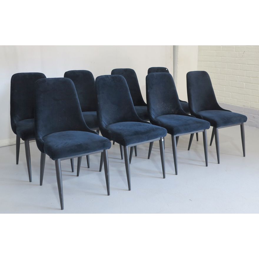 SET OF 8 DINING CHAIRS