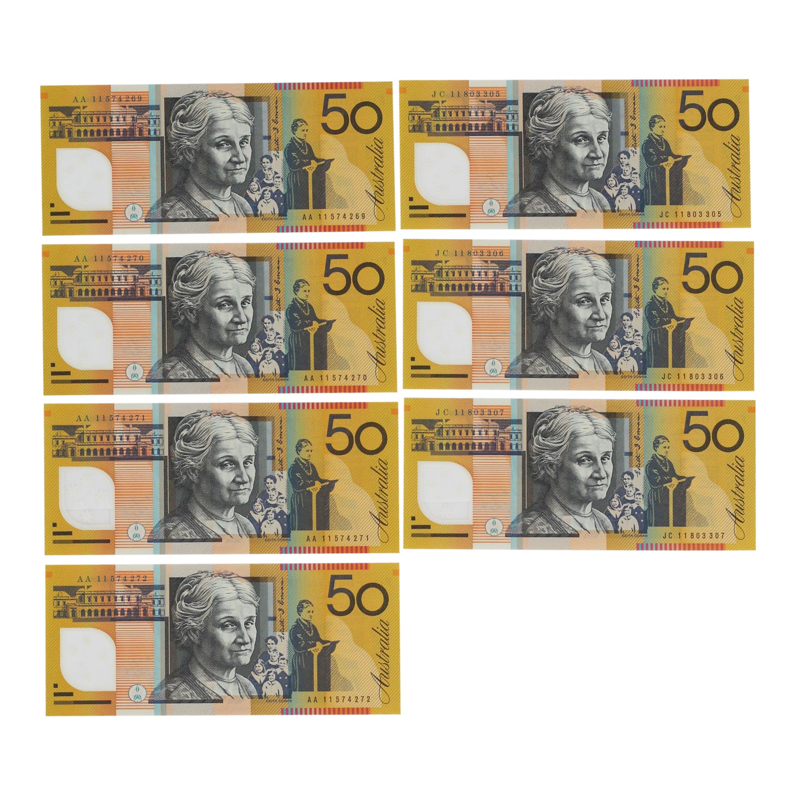 2275. · Stevens/Henry, Fifty Dollars, 2011, UNC
