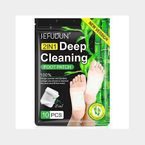 2in1 Deep Cleansing Foot Patch With Bamboo Vinegar Extract 10 Pieces -- 51743/4733 SN B2 (S8)