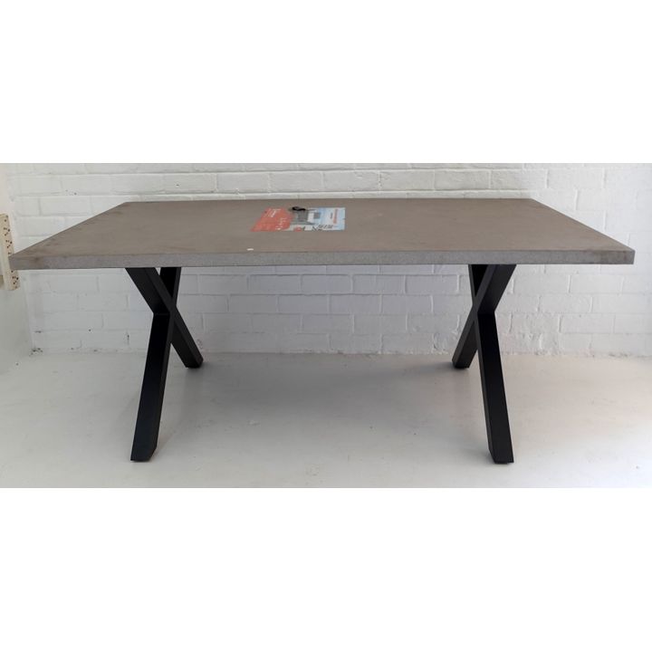 METAL PATIO TABLE